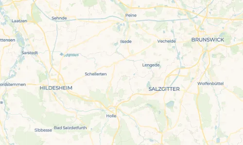Regenradar Groß Himstedt: aktuelle Niederschläge in Groß Himstedt und Umgebung, Stand 22. Oktober 2026 um 5:10 Uhr