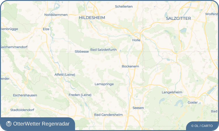 OtterWetter Regenradar-Widget Groß Ilde