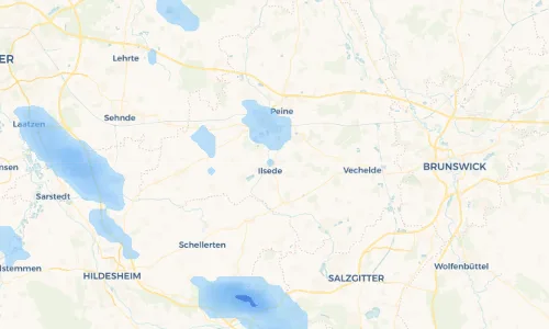 Regenradar Vorschaubild - Aktuelle Niederschläge in Groß Ilsede und Umgebung