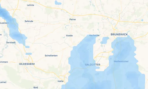 Regenradar Vorschaubild - Aktuelle Niederschläge in Groß Lafferde und Umgebung