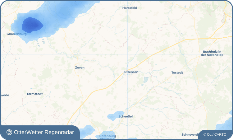 Widget-Vorschau für Groß Meckelsen Wetter-Widget-Vorschau mit Vorhersagedaten für Groß Meckelsen