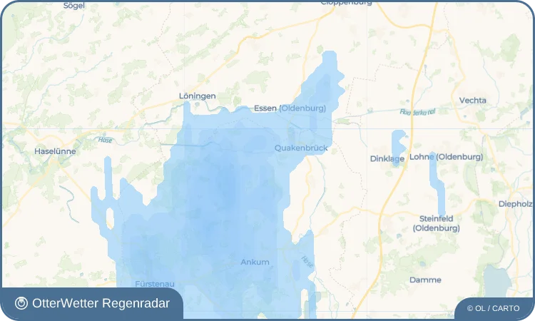 Wetter-Widget-Vorschau mit Vorhersagedaten für Groß Mimmelage