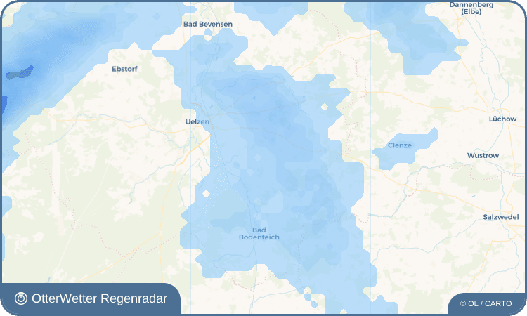 Widget-Vorschau für Groß Pretzier Wetter-Widget-Vorschau mit Vorhersagedaten für Groß Pretzier