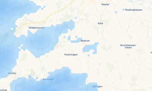 Regenradar-Vorschau: aktuelle Niederschläge in Groß Ringmar und Umgebung