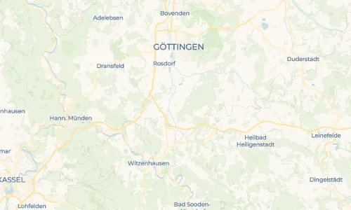 Regenradar Vorschaubild - Aktuelle Niederschläge in Groß Schneen und Umgebung