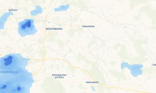 Regenradar Vorschaubild - Aktuelle Niederschläge in Groß Sisbeck und Umgebung
