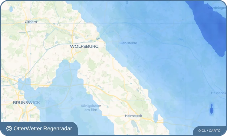 Widget-Vorschau für Groß Sisbeck Wetter-Widget-Vorschau mit Vorhersagedaten für Groß Sisbeck