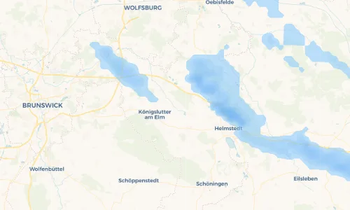 Regenradar Vorschaubild - Aktuelle Niederschläge in Groß Steinum und Umgebung