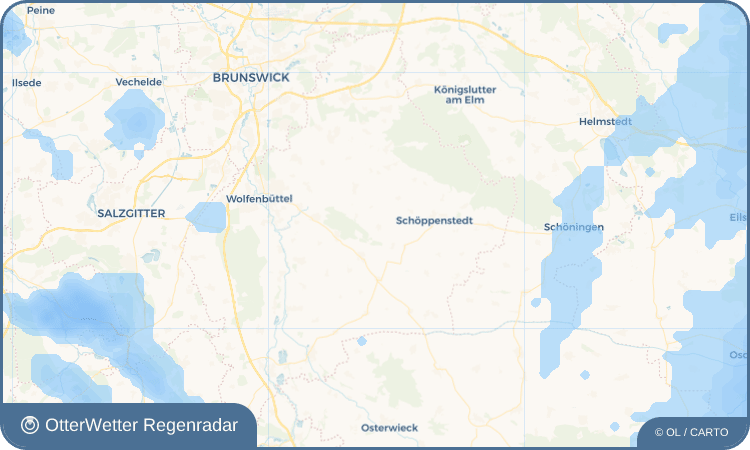 OtterWetter Regenradar-Widget Groß Vahlberg