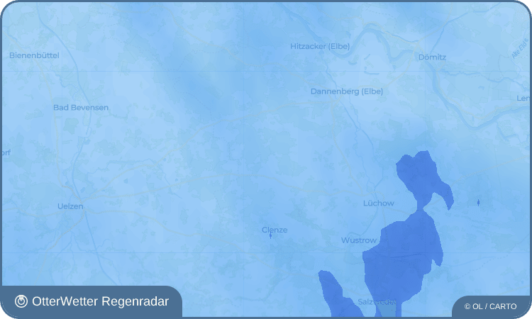 OtterWetter Regenradar-Widget Groß Wittfeitzen