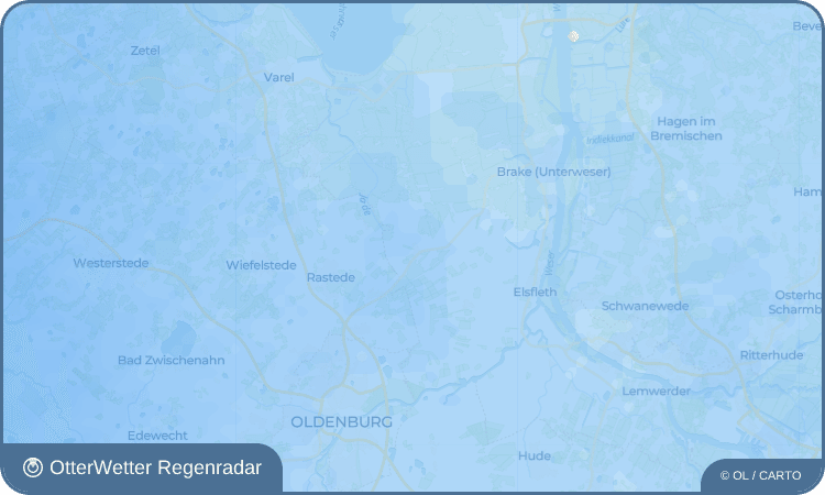 OtterWetter Regenradar-Widget Großenmeer