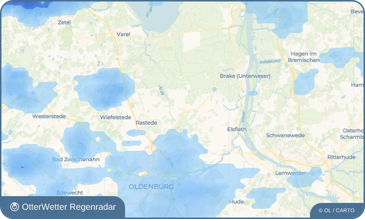 Widget-Vorschau für Großenmeer Wetter-Widget-Vorschau mit Vorhersagedaten für Großenmeer
