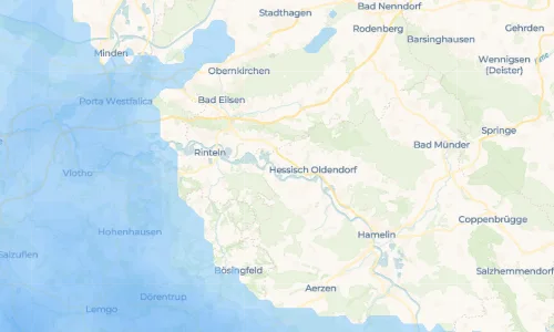 Regenradar Vorschaubild - Aktuelle Niederschläge in Großenwieden und Umgebung