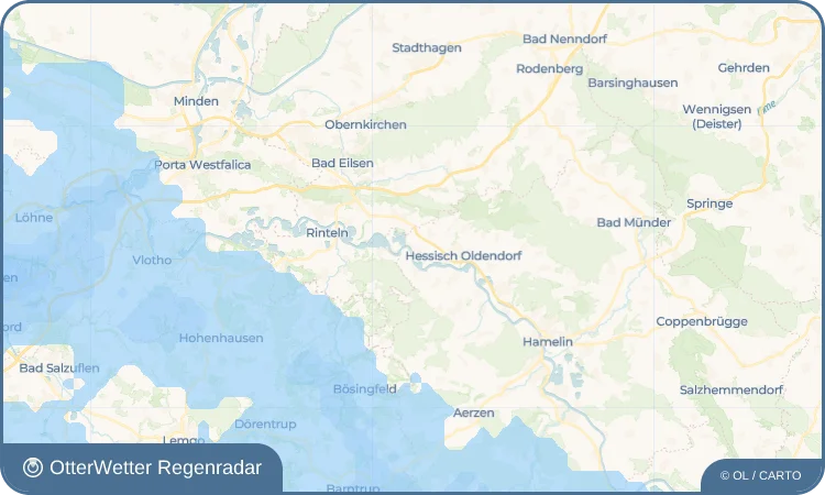 Wetter-Widget-Vorschau mit Vorhersagedaten für Großenwieden