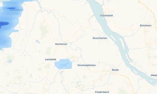 Regenradar Vorschaubild - Aktuelle Niederschläge in Großenwörden und Umgebung