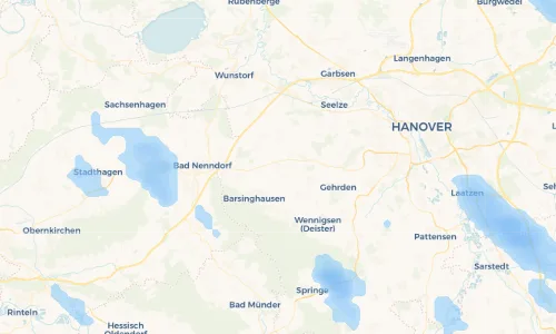 Regenradar Vorschaubild - Aktuelle Niederschläge in Großgoltern und Umgebung