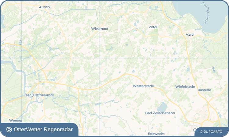 OtterWetter Regenradar-Widget Großsander