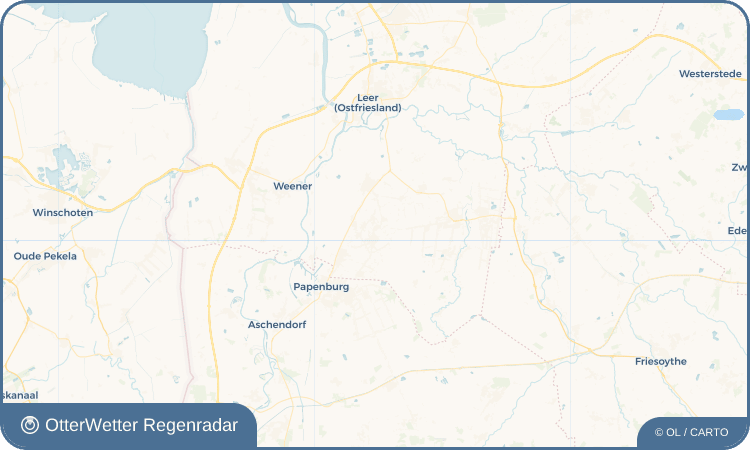 OtterWetter Regenradar-Widget Großwolderfeld