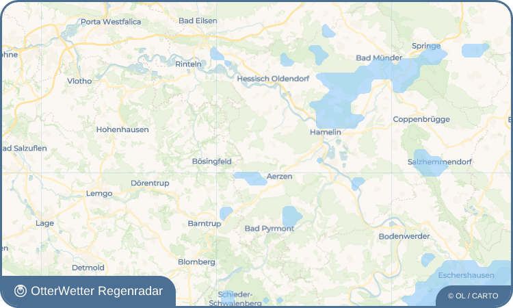 OtterWetter Regenradar-Widget Grupenhagen