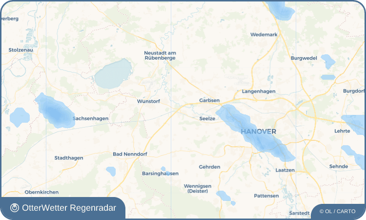 OtterWetter Regenradar-Widget Gümmer