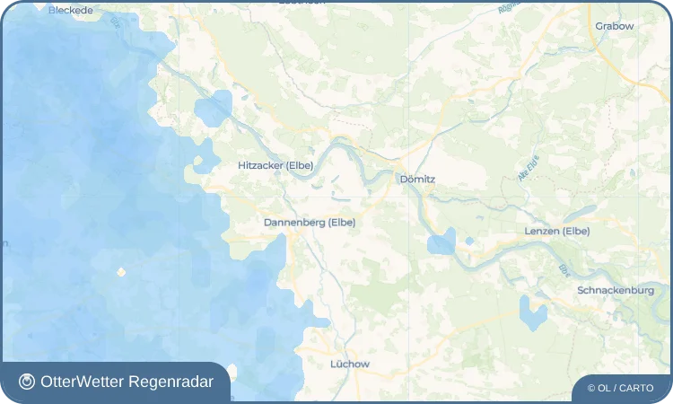 Wetter-Widget-Vorschau mit Vorhersagedaten für Gümse