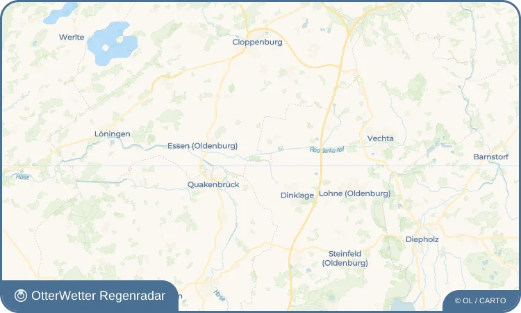 Wetter-Widget-Vorschau mit Vorhersagedaten für Gut Lage
