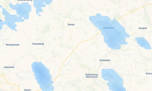 Regenradar Vorschaubild - Aktuelle Niederschläge in Gyhum und Umgebung