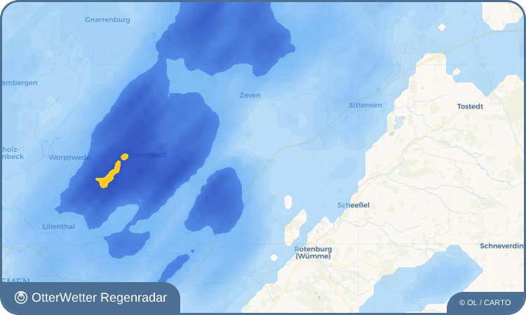 OtterWetter Regenradar-Widget Gyhum