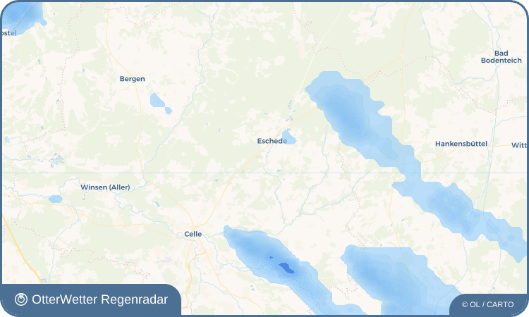 OtterWetter Regenradar-Widget Habighorst