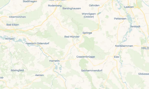 Regenradar Hachmühlen: aktuelle Niederschläge in Hachmühlen und Umgebung, Stand 22. Oktober 2026 um 3:25 Uhr