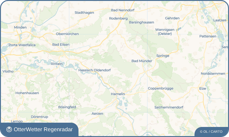 OtterWetter Regenradar-Widget Haddessen