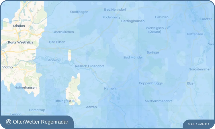 Widget-Vorschau für Haddessen Wetter-Widget-Vorschau mit Vorhersagedaten für Haddessen