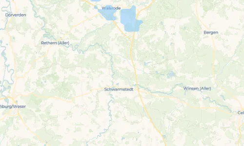 Regenradar Vorschaubild - Aktuelle Niederschläge in Hademstorf und Umgebung