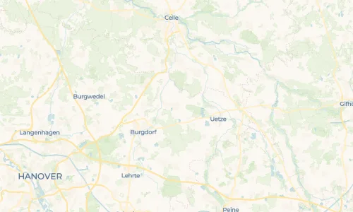 Regenradar Vorschaubild - Aktuelle Niederschläge in Hänigsen und Umgebung