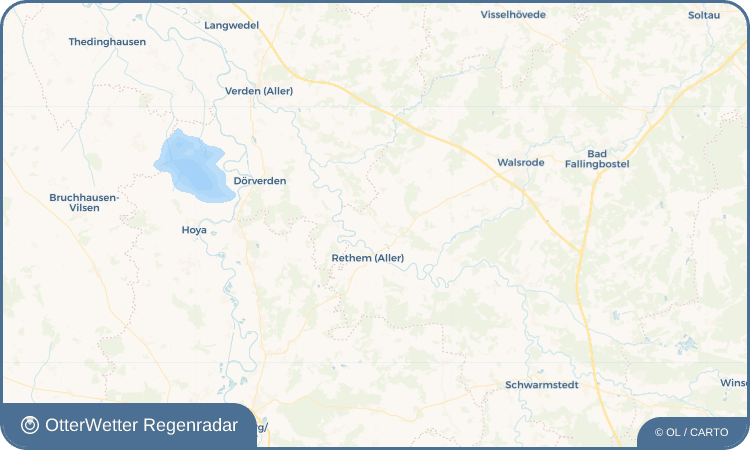 Wetter-Widget-Vorschau mit Vorhersagedaten für Häuslingen