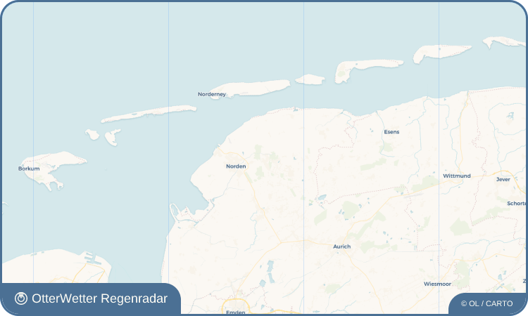 OtterWetter Regenradar-Widget Hage