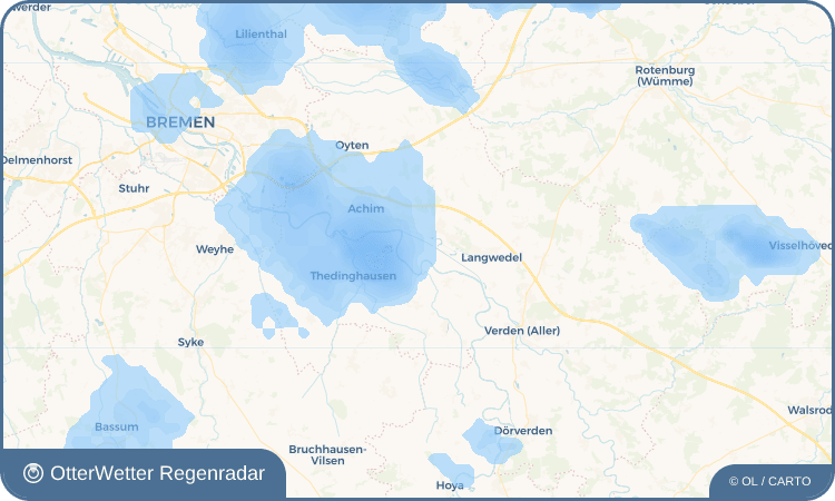 Wetter-Widget-Vorschau mit Vorhersagedaten für Hagen-Grinden