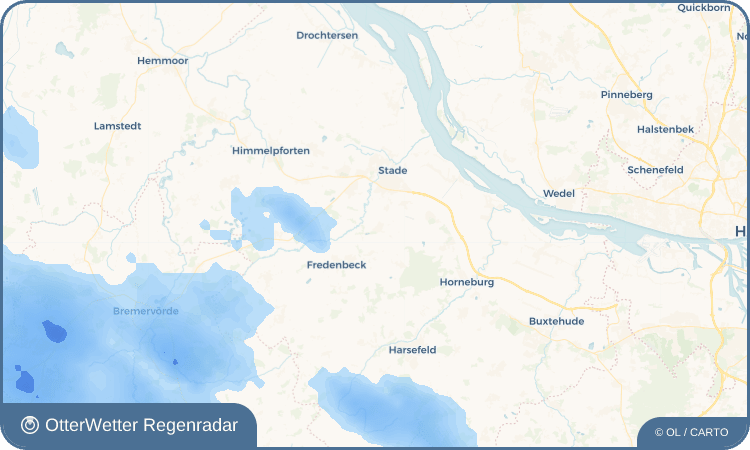 OtterWetter Regenradar-Widget Hagen