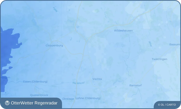 Widget-Vorschau für Hagstedt Wetter-Widget-Vorschau mit Vorhersagedaten für Hagstedt