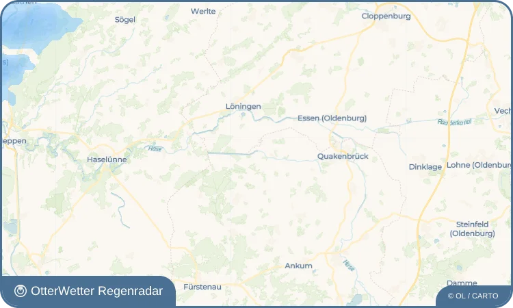 Widget-Vorschau für Hahlen Wetter-Widget-Vorschau mit Vorhersagedaten für Hahlen