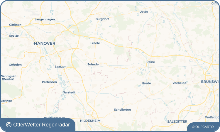 OtterWetter Regenradar-Widget Haimar