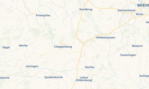 Regenradar Vorschaubild - Aktuelle Niederschläge in Halen und Umgebung
