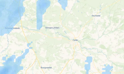 Regenradar Hambühren I: aktuelle Niederschläge in Hambühren I und Umgebung, Stand 27. Oktober 2026 um 23:10 Uhr