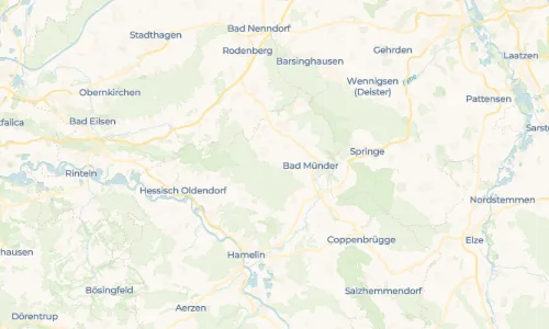 Regenradar Vorschaubild - Aktuelle Niederschläge in Hamelspringe und Umgebung