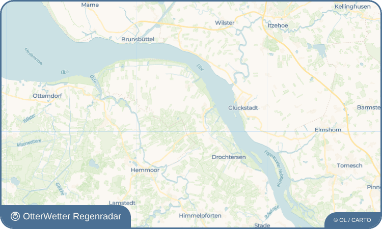 OtterWetter Regenradar-Widget Hamelwördenermoor