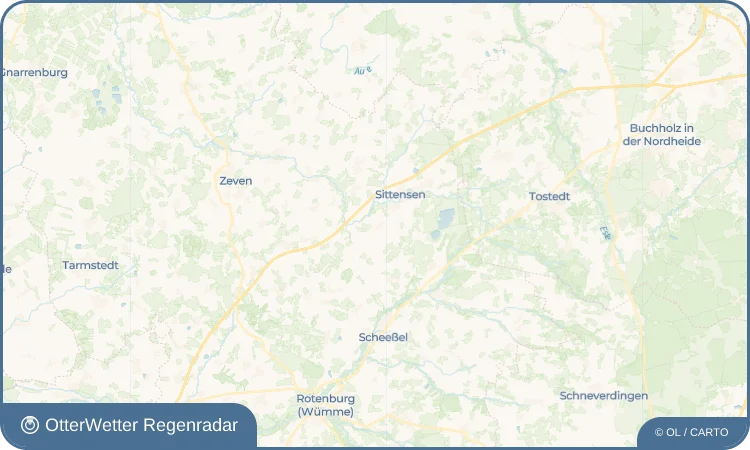 Widget-Vorschau für Hamersen Wetter-Widget-Vorschau mit Vorhersagedaten für Hamersen
