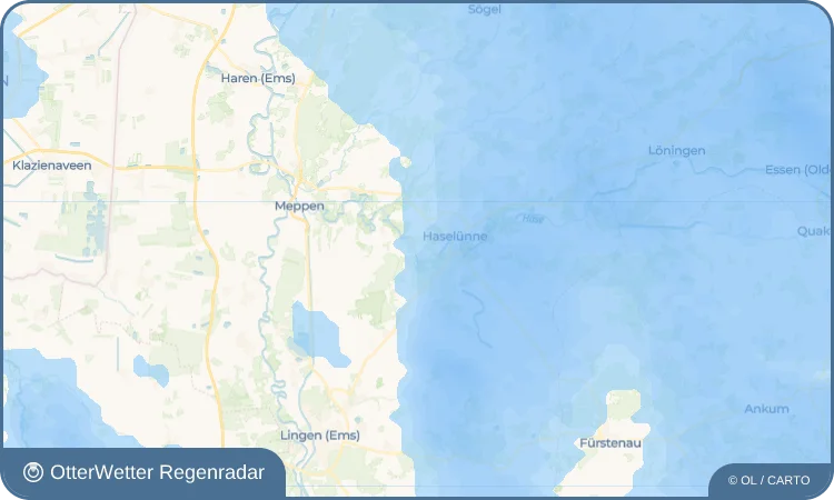 Widget-Vorschau für Hamm Wetter-Widget-Vorschau mit Vorhersagedaten für Hamm
