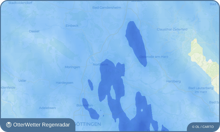 OtterWetter Regenradar-Widget Hammenstedt