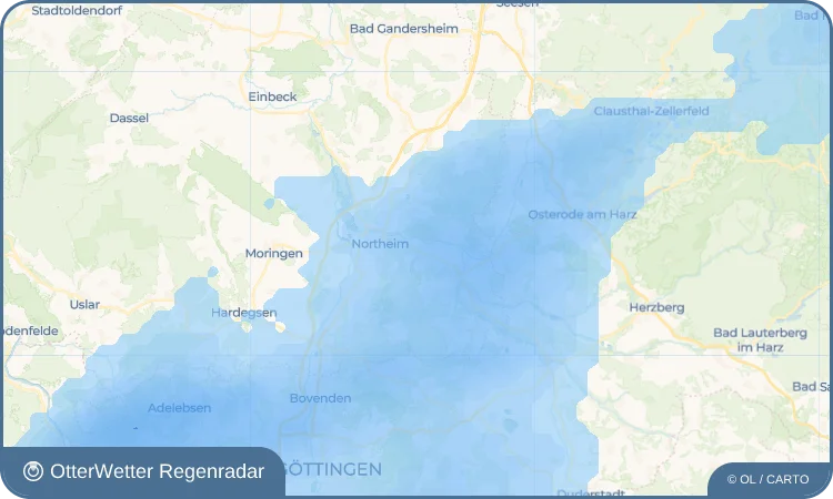 Wetter-Widget-Vorschau mit Vorhersagedaten für Hammenstedt