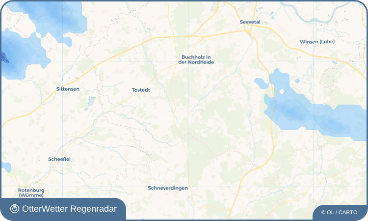Widget-Vorschau für Handeloh Wetter-Widget-Vorschau mit Vorhersagedaten für Handeloh